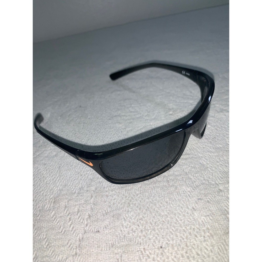 Nike Rabid Sunglasses Black Orange Swoosh EV0603 208 Sport Wrap Frames Only